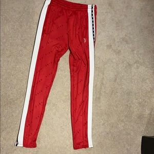 Pink sportswear pants
